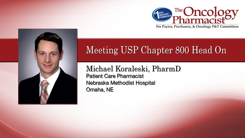 Meeting USP Chapter 800 Head On